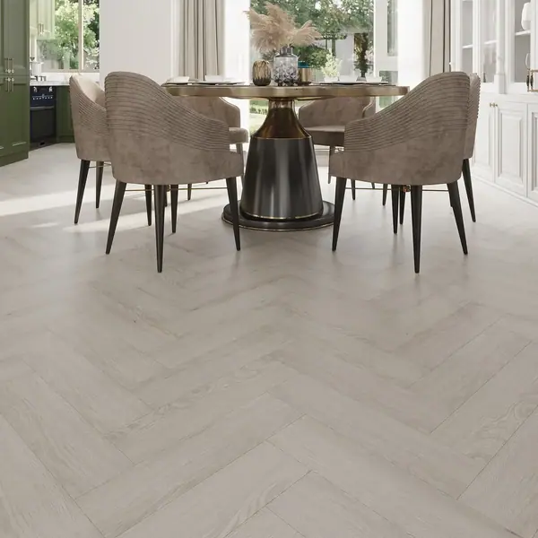 Herringbone Chelsea in Silver Birch 14mm Herringbone